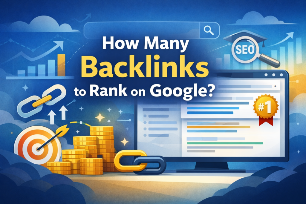 how many backlinks to rank on google overview