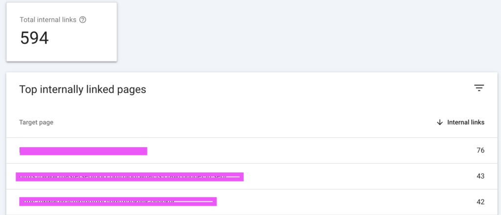 internal links not improving ranking internal link structure high links but no ranking impact